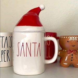 Rae Dunn SANTA hat mug